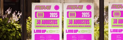 Branding en positionering voor MOVE Festival - Image de marque & branding
