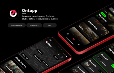 Ontapp - in-venue order managementProduct Consulta - Ergonomy (UX/UI)
