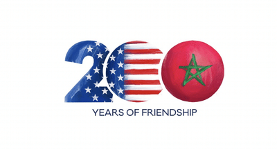 Branding 200 years of U.S. - Morocco Friendship - Fotografie