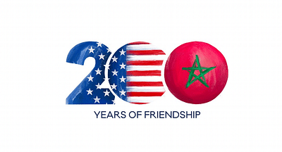 Branding 200 years of U.S. - Morocco Friendship - Photographie