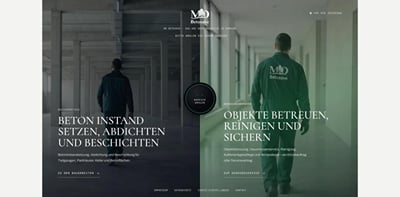 MD Betosave – Website für Bau und Gebäudeservice in Hamburg - Webseitengestaltung