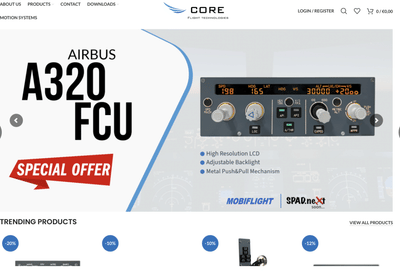 Core Flight - Website Creation