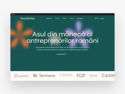 RecruiterOne - Webseitengestaltung