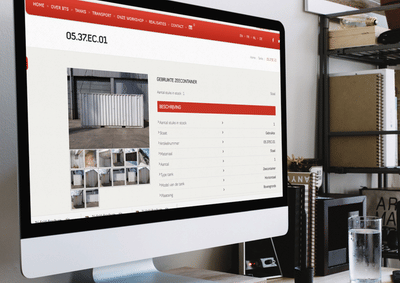 Site Internet BTS Tanks - Website Creation