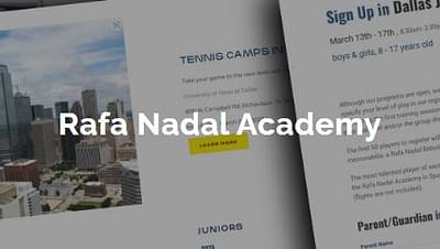 Rafa Nadal Academy - Redes Sociales