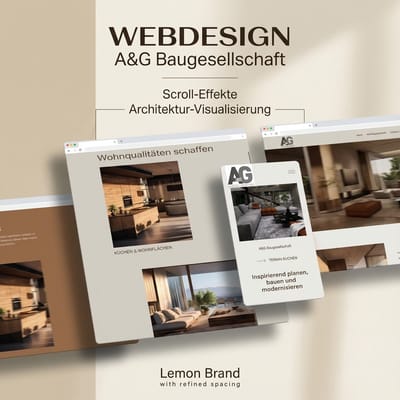 A&G Baugesellschaft - Website Creatie