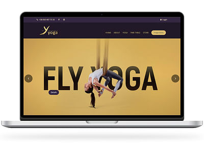 Website for Fitness Club - Website Creation