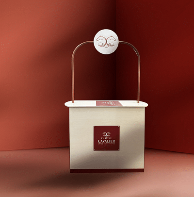Habillage de meuble (CHATEAU CAVALIER) - Grafikdesign