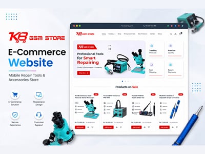 KB GSM: Wholesale Store for Phone Repair Parts - E-commerce