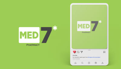 Med7 Pharmacy Social Media Marketing - Réseaux sociaux