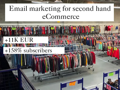Email marketing for second-hand eCommerce in Italy - Email Marketing