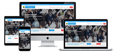 Banonie Mwale Foundation Website Development - Création de site internet
