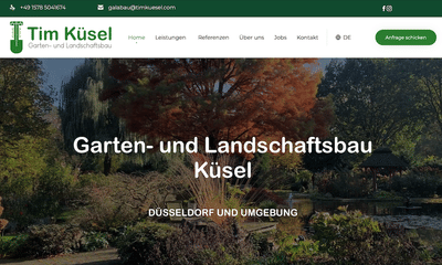 Tim Küsel Garten- und Landschaftsbau - SEO