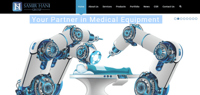 Samir Hani Group - Creación de Sitios Web