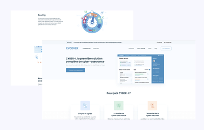 CYCOVER - l'assurance cyber - Ergonomie (UX/UI)