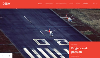 Web / Rédaction de contenu - Helidax - Création de site internet