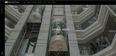Web Development | Polo Elevators - Website Creatie
