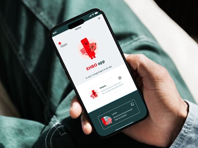 Rode Kruis Vlaanderen: UX en appdesign voor de EHBO-app en Houvast - Ergonomie (UX/UI)