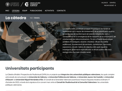 Càtedra d'Anàlisi i Prospectiva Audiovisual (UPV) - Ergonomy (UX/UI)