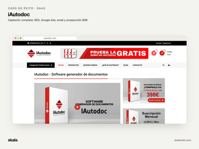iAutodoc - Captación completa para un SaaS - E-commerce