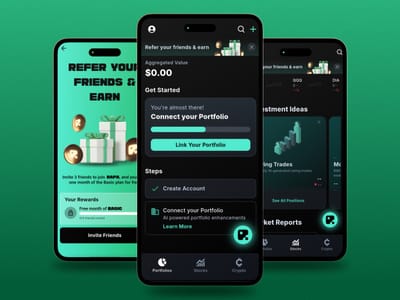 AI Investment & Portfolio App - Mobile App