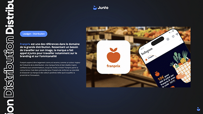 Franprix x Junto - Publicidad Online