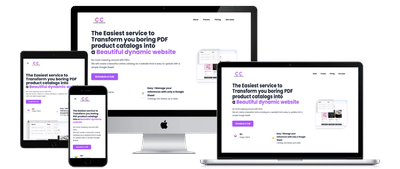 cloudcatalog.be - Website Creatie