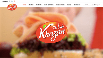 Khazan - Product - Retail Website Design - Textgestaltung