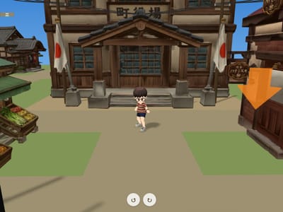 Walkable 3D town in the browser, built in a Japanese Showa-era setting - Website Administratie