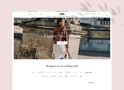 Firusas - fashion premium online store - E-commerce
