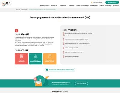 Site vitrine sur-mesure pour GIE - Website Creation