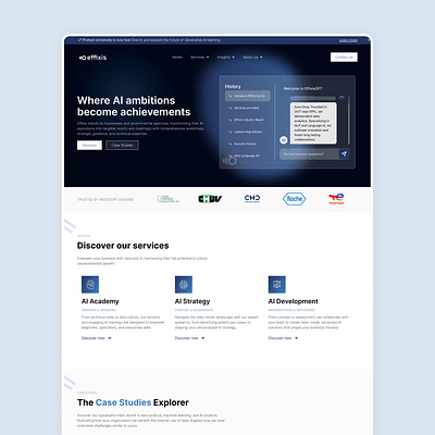 Effixis nouveau site vitrine - Website Creatie