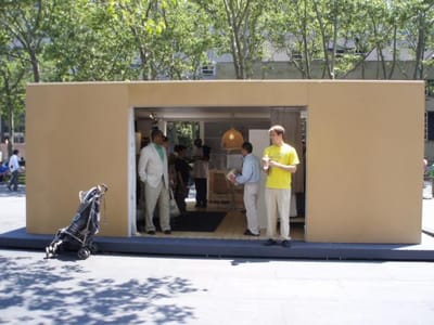 Apartment In A Box, Interior - Werbung