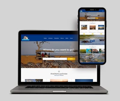 Tour booking website - Creación de Sitios Web