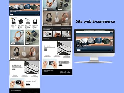 Création site internet E-commerce - Design & graphisme
