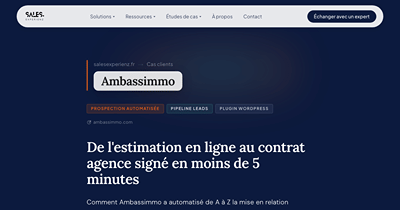Chaque demande de vendeur qualifiée et transmise en moins de 5 minutes - Intelligence Artificielle