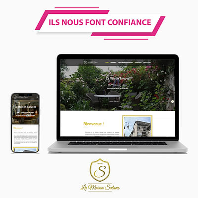 LA MAISON SALUCES - GITE EN LOCATION A SALERS - Création de site internet