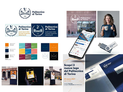 Politecnico di Torino rebranding - Image de marque & branding