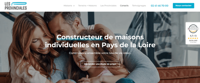 Les Provinciales - Constructeur de maisons - SEO