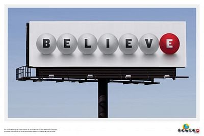 Believe - Publicidad
