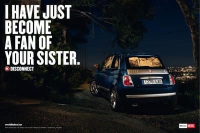 FAN OF YOUR SISTER - Advertising