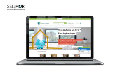e-Commerce d'un catalogue de +- 5000 produits - Création de site internet