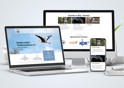 Reiherschutz Niedersachsen - Website Creatie