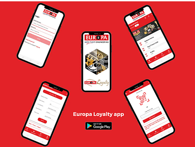 Europa Locks Loyalty Management App - Application mobile