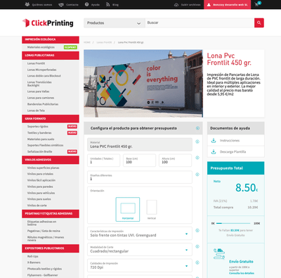 Clickprinting - Webseitengestaltung
