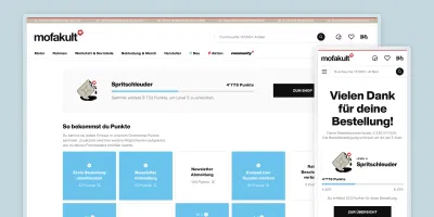 Individuelles Treueprogramm für Onlineshop - E-Commerce