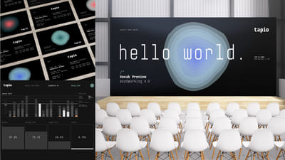 tapio: digital. wood. works. - Markenbildung & Positionierung