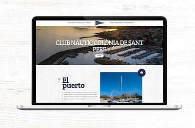 Club Náutico Colónia de Sant Pere - Creación de Sitios Web