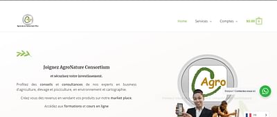 Agronature Website - E-commerce