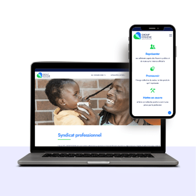 Refonte du site vitrine de Group'Hygiène - Website Administration